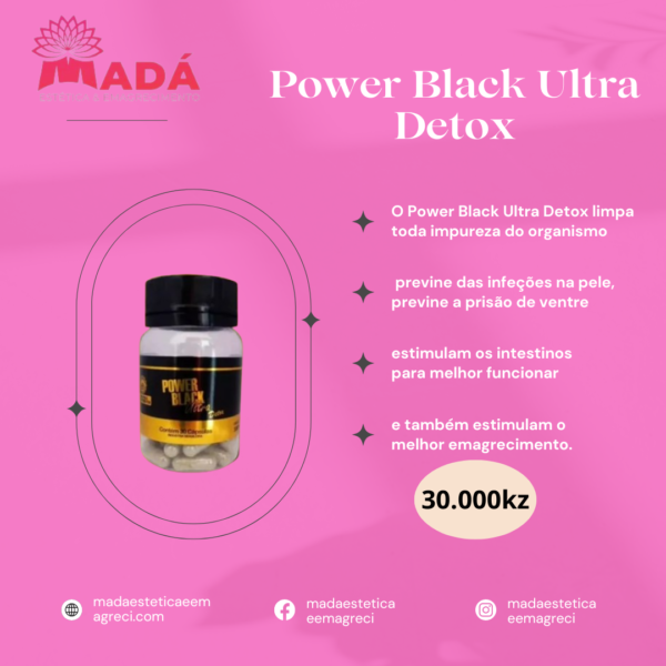 Power Black Ultra Detox Capsulas