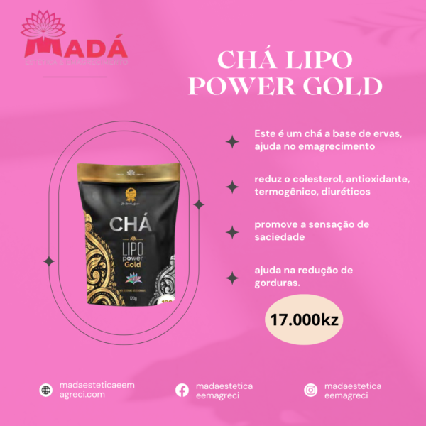 Chá Lipo Power Gold