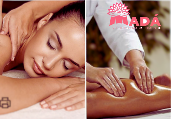 Massagem no seu dia a dia madá estetica e emagrecimento