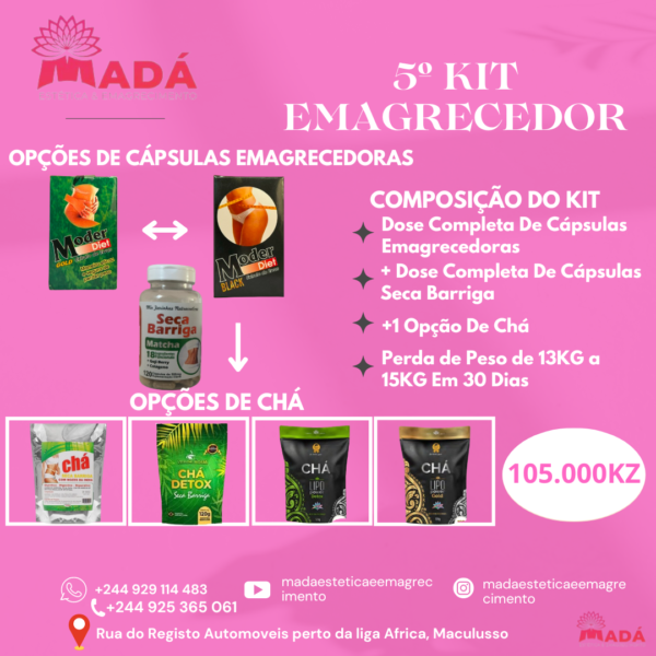 KITES PARA PERDA DE PESO E REDUÇÃO DE GORDURA ABDOMINAL - Image 6